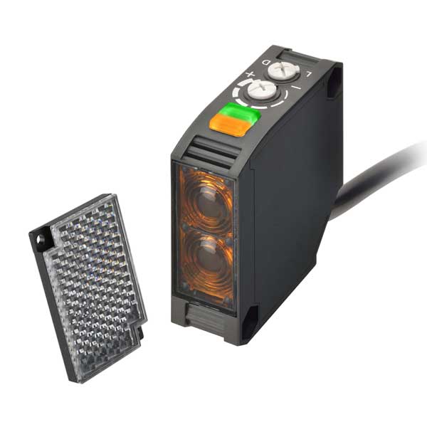 Cảm biến quang Omron E3JK-RP12 2M (phản xạ gương)
