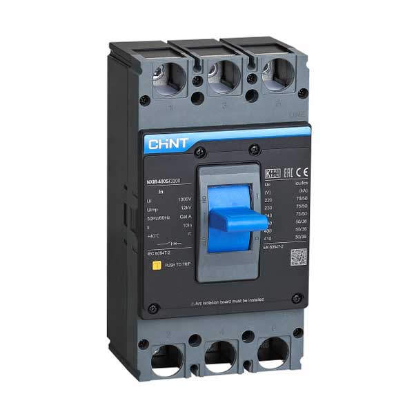 MCCB Chint NXM-400S/3300 350A 50kA 3P