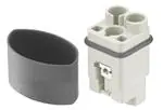 Đầu nối nguồn công suất lớn Han Q 2/0-m-crimp HV