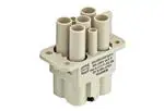 Đầu nối nguồn công suất lớn Han Q 4/2-F Insert AS 2,5-6mm