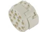 Đầu nối hệ mét tiết diện tròn M23 12 Male-C CCW