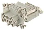 Đầu nối nguồn công suất lớn FEMALE INSERT 6 POLES+PE