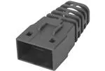 Đầu nối dạng mô-đun / Đầu nối Ethernet RJ Industrial RJ45, Cable Boot Black for 8pin Cat6A Gigalink Compact Version