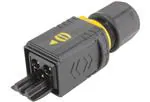Đầu nối nguồn công suất lớn PP V4 2 Power 2 Hood Plstc Ml Insrt crmp