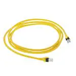 Cáp Ethernet / Cáp mạng RJ Industrial RJ45 DualBoot Patch Cable, Cat6 PUR yellow, halogen free, 2.25m