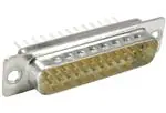 Đầu nối tiêu chuẩn D-Sub 25P MALE STRT SLDR METAL SHELL