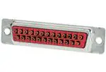 Đầu nối tiêu chuẩn D-Sub D SUB IP 67 25 POLE FEMALE SOLDER CUP