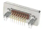 Đầu nối tiêu chuẩn D-Sub DSUB IP67 ML ANG PCB 50P S4 MET FRAM