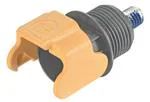 Đầu nối nguồn công suất lớn Han S Screw Mount Housing black M20 w/ male contact M8 w/ Tuflok protection