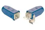 Đầu cắm & Bọc dây điện Han-Kit-Ex8D Crimp - Han Ex 8D, 8pins, straight hood, cable to cable hood  (IECEx Intrinsically Safe - IEC EN 60079)