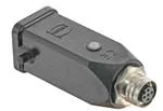 Đầu nối nguồn công suất lớn Han Protect 3A HTE M12 4/1 Fused