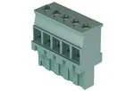Cụm đấu nối cắm được har-flexicon, 3pin female, vertical, w/ screw termination - 30-12AWG, 15Amps, pitch 5.08mm