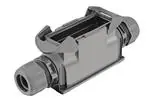 Đầu nối nguồn công suất lớn HAN-ECO 24B SURFACE MOUNT HOUSING 2x M40