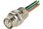 Đầu nối hệ mét tiết diện tròn M12 K 05P FE 0.3M PFT