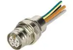 Đầu nối hệ mét tiết diện tròn M12 K 05P FE 0.3M PFT