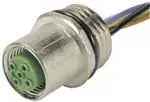 Dây cáp cảm biến / Cáp bộ kích M12 FLNGE SKT W/WIRE 5POL B-CODE