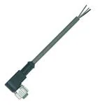 Dây cáp cảm biến / Cáp bộ kích M12 FEMALE ANG 4POL. WITH LED 7,5M