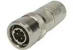 Đầu nối hệ mét tiết diện tròn M12 PUSHPULL 4-POLE D-CODED MALE