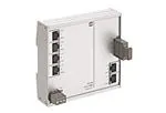 Bộ chuyển mạch Ethernet không quản lý Ha-VIS eCon 2061BT-AF - unmanaged switch with 6 RJ45, 1 SC Duplex SM Fiber, (extended temp. range)