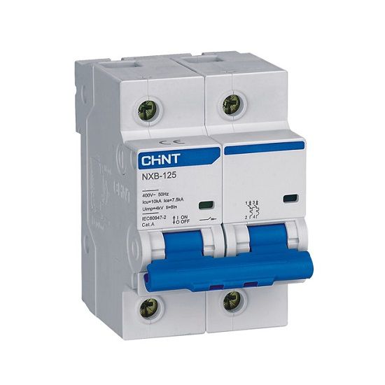 MCB Chint NXB-125 100A 10KA 2P