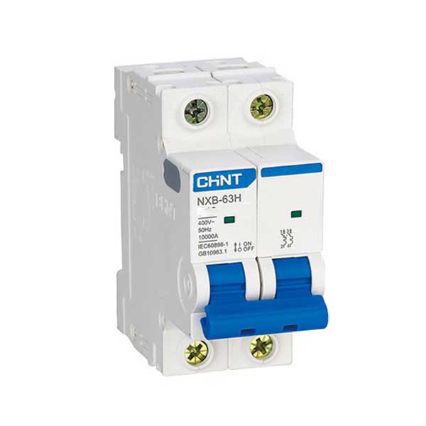 MCB Chint NXB-63H 10A 10kA 2P