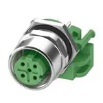 Đầu nối hệ mét tiết diện tròn SACC-DSIV-M12FSD-4CON-L180 ST