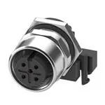 Đầu nối hệ mét tiết diện tròn SACC-DSIV-M12FS-5CON-L90 SH ST