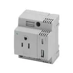 Mô-đun cắm nguồn AC EO-AB/UT/LED/15-USB-A/C