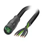 Dây cáp cảm biến / Cáp bộ kích SAC-6P- 1,5-PUR/S15FS PE