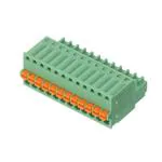 Cụm đấu nối cắm được 12 Pos 2.5mm pitch Plug 26-20AWG Spring