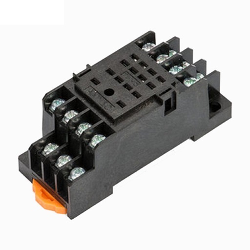 Đế rơ le Chint CZY14B 14 chân dẹp nhỏ