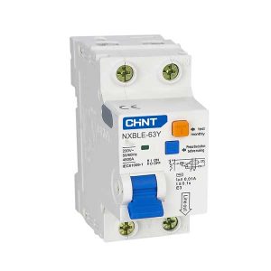 RCBO Chint NXBLE-63Y 20A 30mA 4.5kA 1P+N