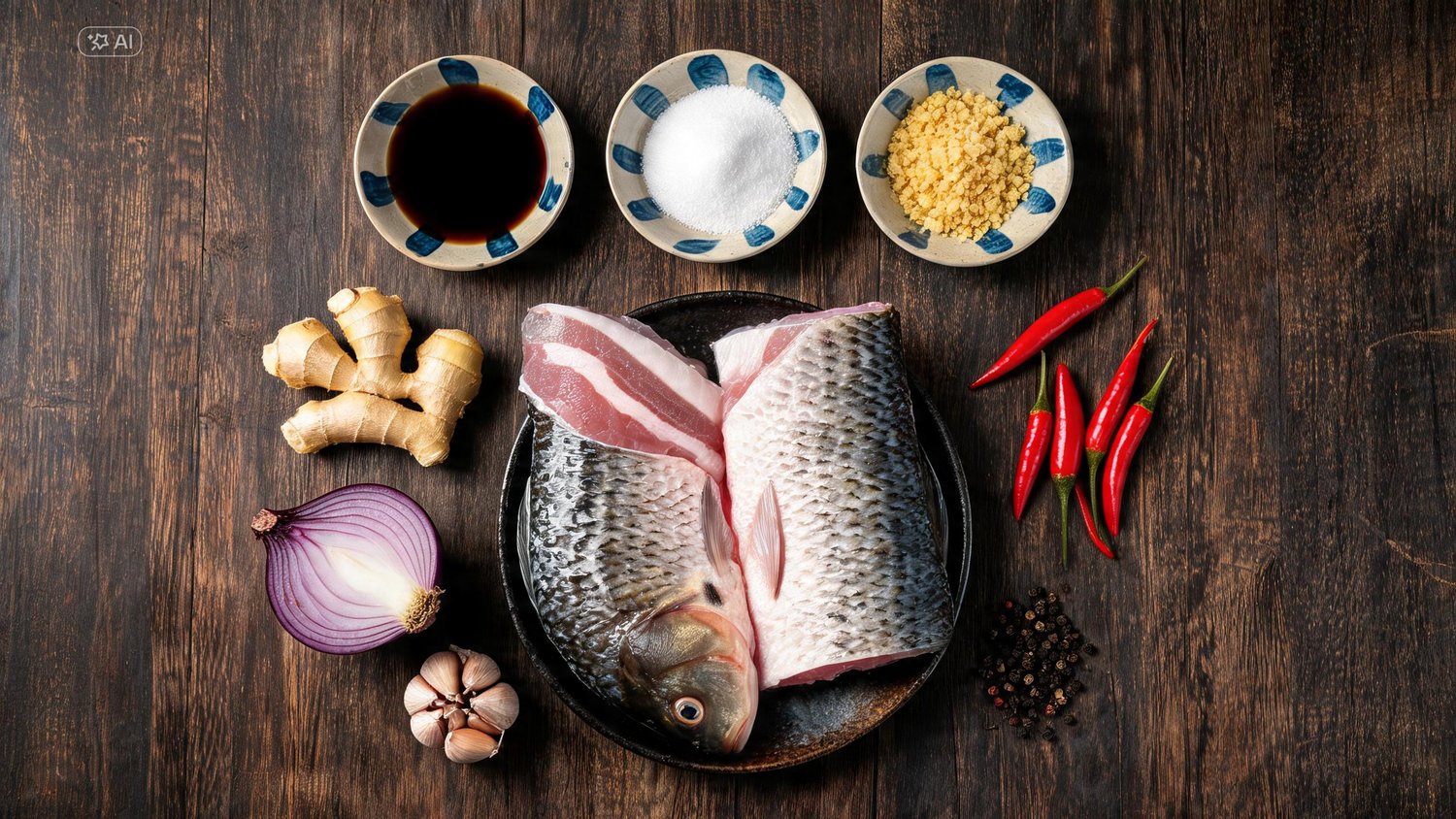 Nguyên liệu làm cá kho tộ