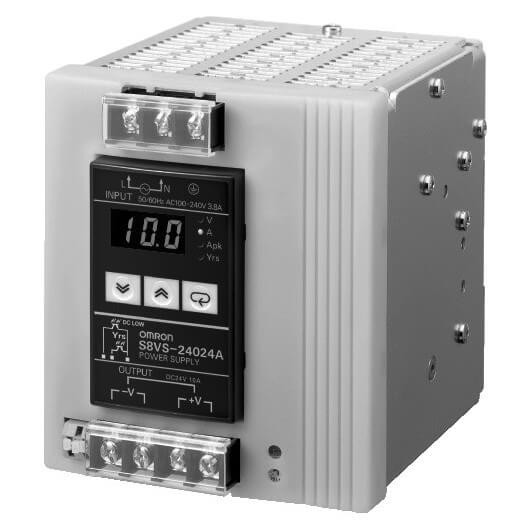 Bộ nguồn dùng để cấp điện cho các thiết bị sử dụng điện áp 1 chiều (DC) - S8VS-24024A / S8VS0124A